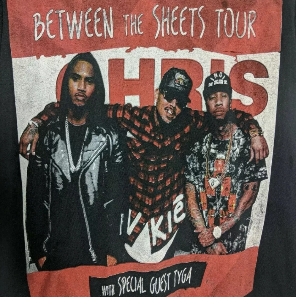 Between The Sheets tour 2015 Chris Brown T-Shirt